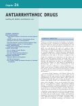 Cover page: Antiarrhythmic Drugs