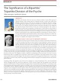 Cover page: The Significance of a Bipartite/ Tripartite Division of the Psyche