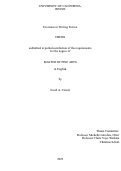 Cover page of Exercises in Writing Fiction