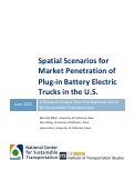 Cover page: Spatial Scenarios for Market Penetration of Plug-in Battery Electric Trucks in the U.S.