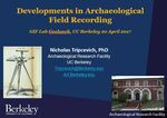 Cover page: Developments in Archaeological Field Recording