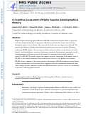 Cover page: A cognitive assessment of highly superior autobiographical memory.