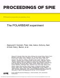 Cover page: The POLARBEAR experiment