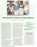 Cover page: ANR responds to Hispanic teenage pregnancy