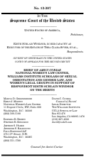 Cover page: Brief of Amici Curiae in United States v. Windsor and Hollingsworth v. Perry of National Women's Law Center, Williams Institute, and Women's Legal Groups