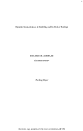 Cover page of Dynamic Inconsistencies in Gambling and the Role of Feelings