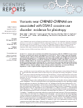 Cover page: Variants near CHRNB3-CHRNA6 are associated with DSM-5 cocaine use disorder: evidence for pleiotropy.