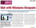 Cover page: Q&amp;A With Nilanjana Dasgupta