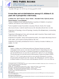 Cover page: Screen time and suicidal behaviors among U.S. children 9–11&nbsp;years old: A prospective cohort study