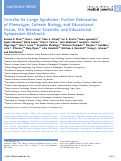 Cover page: Cornelia de Lange syndrome: Further delineation of phenotype, cohesin biology and educational focus, 5th Biennial Scientific and Educational Symposium abstracts
