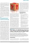 Cover page: New types of radiotherapy improve cancer outcome but at what cost?