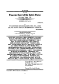 Cover page: <em>Oncale v. Sundowner Offshore Services, Inc.</em>, 96-568, Amici Curiae Brief in Support of Petitioner