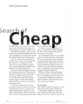 Cover page: In Search of Cheap and Skinny Streets     [Streets: Old Paradigm, New Investment]