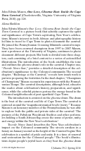 Cover page: John Edwin Mason, <em>One Love, Ghoema Beat: Inside the Cape Town Carnival<em> (Charlottesville, VA: University of Virginia Press, 2010). pp. 140.</em>
      </em>