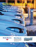 Cover page: Electric Drive by ‘25: How California Can Catalyze Mass Adoption of Electric Vehicles by 2025