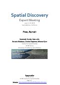 Cover page of Spatial Discovery Expert Meeting, Final Report