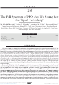 Cover page: Chapter 18 The Full Spectrum of PFO Are We Seeing Just the Tip of the Iceberg?