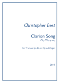 Cover page: Clarion Song