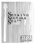 Cover page: Seeking Signals in the Sea: Recollections of the Marine Physical Laboratory