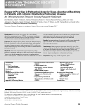 Cover page: Research Priorities in Pathophysiology for Sleep-disordered Breathing in Patients with Chronic Obstructive Pulmonary Disease. An Official American Thoracic Society Research Statement