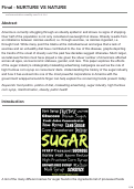 Cover page: Sugarcoating the Truth: The Sugar Association's Impact on Obesity