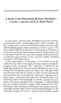 Cover page: A Study of the Relationship Between Pirandello's <em>I vecchi e i giovani</em> and <em>Il fu Matia Pascal</em>
