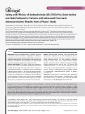 Cover page: Safety and Efficacy of Andecaliximab (GS‐5745) Plus Gemcitabine and Nab‐Paclitaxel in Patients with Advanced Pancreatic Adenocarcinoma: Results from a Phase I Study