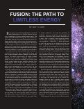 Cover page: Fusion: The Path to Limitless Energy
