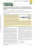 Cover page: Control Technology-Driven Changes to In-Use Heavy-Duty Diesel Truck Emissions of Nitrogenous Species and Related Environmental Impacts