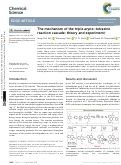 Cover page: The mechanism of the triple aryne–tetrazine reaction cascade: theory and experiment