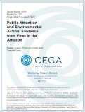 Cover page: Public Attention and Environmental Action: Evidence from Fires in the Amazon