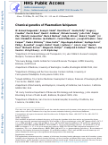 Cover page: Chemical genetics of Plasmodium falciparum