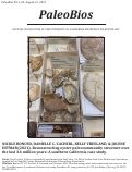 Cover page: Reconstructing oyster paleocommunity structure over the last 3.6 million years:  A southern California case study