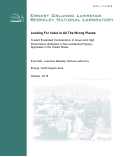 Cover page: Looking For Value in All The Wrong Places: Toward Expanded Consideration of Green and High Performance Attributes in Non-residential Property Appraisals in the United States: