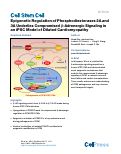 Cover page: Epigenetic Regulation of Phosphodiesterases 2A and 3A Underlies Compromised β-Adrenergic Signaling in an iPSC Model of Dilated Cardiomyopathy