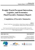 Cover page: Freight-Truck-Pavement Interaction, Logistics, and Economics: Final Executive Summary Report--Compilation of Executive Summaries