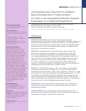 Cover page: Clinical Decision Support to Address Racial Disparities in Hypertension Control in an Integrated Delivery System: Evaluation of a Natural Experiment