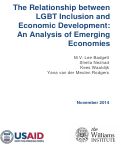 Cover page: The Relationship between LGBT Inclusion and Economic Development: An Analysis of Emerging Economies
