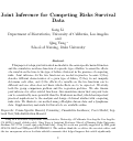 Cover page: Joint Inference for Competing Risks Data
