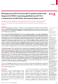 Cover page: Rindopepimut with temozolomide for patients with newly diagnosed, EGFRvIII-expressing glioblastoma (ACT IV): a randomised, double-blind, international phase 3 trial
