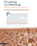 Cover page: Cruising for Parking: Lessons from San Francisco