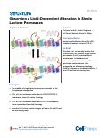 Cover page: Observing a Lipid-Dependent Alteration in Single Lactose Permeases