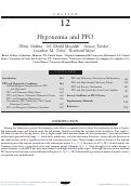 Cover page: Chapter 12 Hypoxemia and PFO