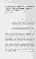 Cover page: El recuerdo fracturado de la Guerra Civil española: trauma individual y colectivo en <em>La prima Angélica</em>