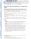 Cover page: MANAGEMENT OF RETINAL HEMANGIOBLASTOMA IN VON HIPPEL-LINDAU DISEASE.