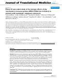 Cover page: Phase I/II open-label study of the biologic effects of the interleukin-2 immunocytokine EMD 273063 (hu14.18-IL2) in patients with metastatic malignant melanoma