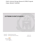 Cover page: Extreme Events Phase 2