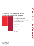 Cover page: A Social, Public Safety, and Security Argument for Licensing Undocumented Drivers