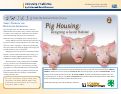 Cover page: Swine - From the Animal's Point of View, 2: Pig Housing