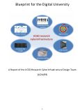 Cover page: Blueprint for the Digital University:&nbsp; A Report of the UCSD Research Cyberinfrastructure Design Team
